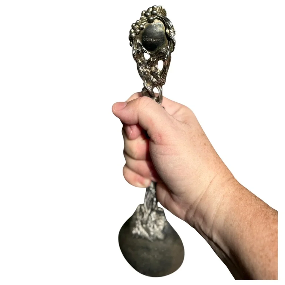 Godinger Silver Art Co Grapevine Silver Plated 12